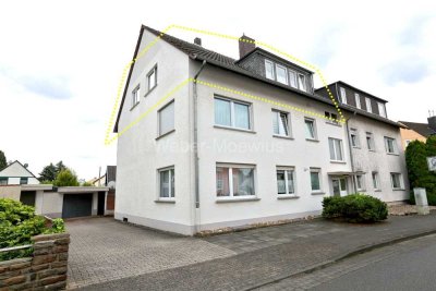 Lichtdurchflutete 3-Zimmer-Wohnung mit EBK, Garage + Stellplatz in zentraler, aber ruhiger Lage