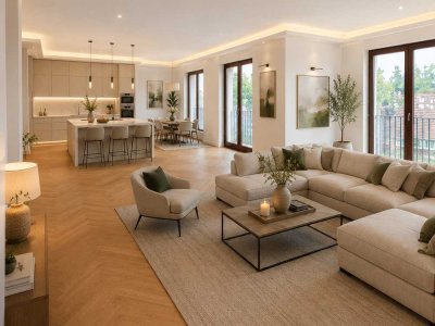 Fertiggestellte Dachgeschosswohnung mit zwei Terrassen – bezugsfertig