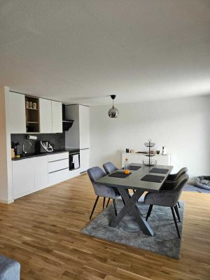 3-Zimmer-Wohnung mit Balkon mit Blick ins Grüne
