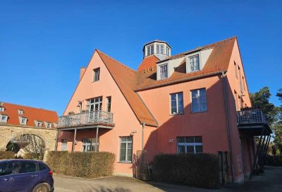 Feierabend an der Elbe: 2-Zi.-Maisonette mit Balkon & Parkett // EBK möglich