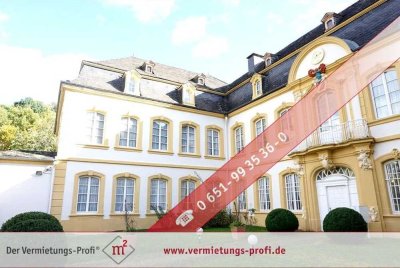 Große, exklusive barrierefreie Schlosswohnung mit modernen Einbauküchen, großem eigenem Garten, mehr