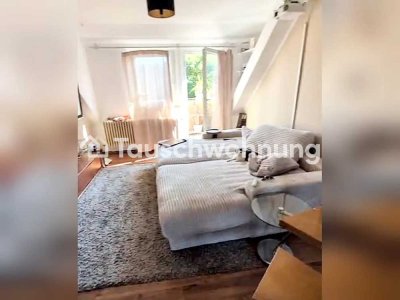 Tauschwohnung: Gemütliche Maisonetten Wohnung gegen Whg+Garten/Dachterasse