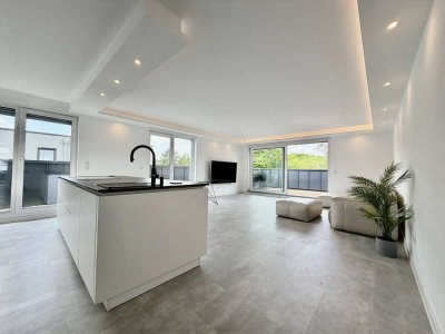 Barrierearmes Luxus-Penthouse mit Aufzug, Stellplatz und Dachterrasse