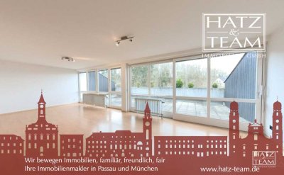 Helle 2,5-Zimmer-Wohnung mit großzügiger Terrasse und kurzem Weg ins Stadtzentrum von Passau!