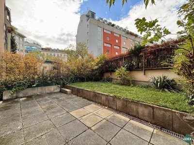 Grünruhelage: Schöne 3-Zimmer-Maisonette mit großer Terrasse und Garten