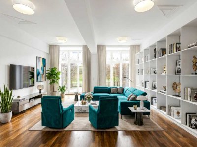 **Maisonette mit Hauscharakter – 5 Zimmer, Südterrasse und Tiefgarage**