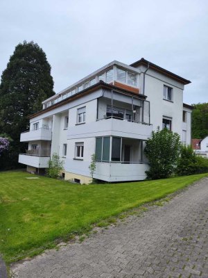 Schöne 3-Zimmer-KB-Erdgeschosswohnung mit Balkon in Schieder-Schwalenberg