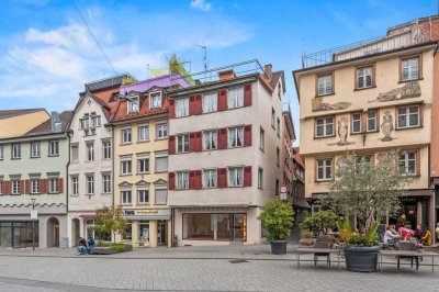Ravensburger Altstadt: Wohn- und Geschäftshaus mit Charakter und Potenzial am Gespinstmarkt