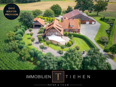 Stilvolles Wohnen für Mensch & Tier: Wohnensemble mit Pferdehaltung in Meppen-Teglingen