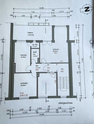 Helle 2,5-Zimmer Wohnung mit Balkon in Osnabrück