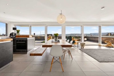 Neuwertig, traumhaftes Penthouse mit einmaliger Dachterrasse