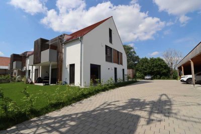 4-Zimmer-Gartenwohnung mit moderner Küche, großem Hobbyraum & sonniger Südterrasse