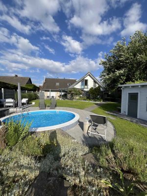 Exclusives Einfamilienhaus mit Geothermie, PV-Anlage und Fernsicht
