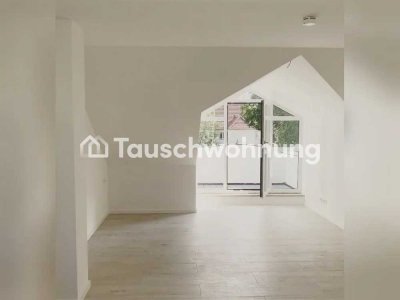 Tauschwohnung: Biete wunderschöne 2 Zi. Dachgeschoss - suche 3-4 Zi.