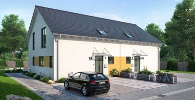 Doppelhaus in Schmalfeld mit Schwabenhaus bauen!