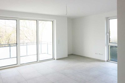 Helle 2-Zimmer-Wohnung, großer Balkon im Grünen, Fußbodenheizung, Erstbezug