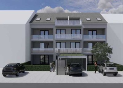 Erstbezug:  2-Zimmer-Wohnung mit Balkon und Aufzug in Obernau