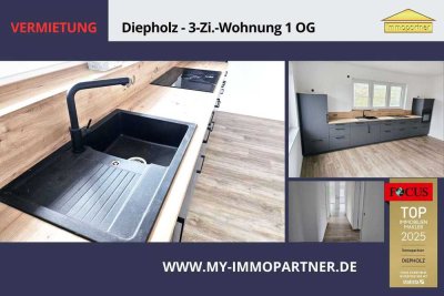 3 ZKB mit Balkon und Carport in Diepholz zu vermieten
