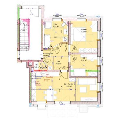 Erstbezug - Moderne 3 Zimmer Erdgeschoss-Gartenwohnung – (EG Ost-Süd) ab 01.03.2026