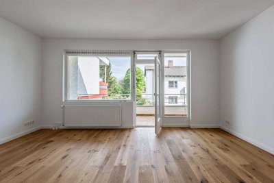Frisch sanierte Familienwohnung mit Balkon am See