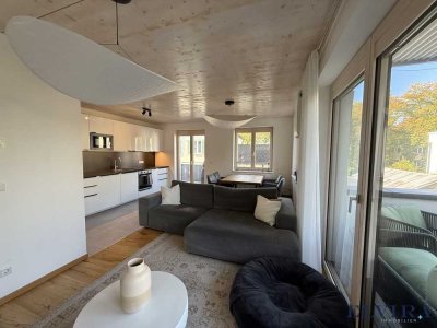 ELVIRA - Harlaching, 
traumhafte 2-Zimmer-Wohnung mit zwei schönen Balkonen