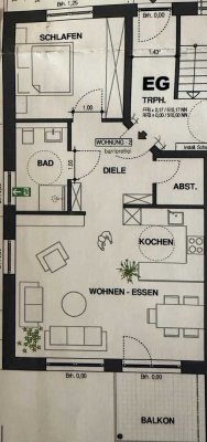 Neubau**Helle exclusive 2-Zi-Wohnung, KFW40 Plus, Süd -Balkon Erstbezug '22, geringe Nebenkosten