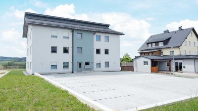 NEUBAU - KfW-Haus: Großzügige 3-Zi-EG-Whg mit Terrasse - frei ab 1.8.