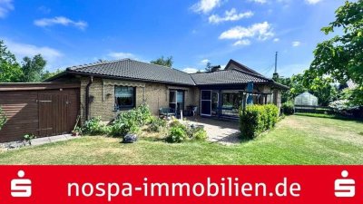 Teilweise unterkellerter Bungalow mit Garage in sehr guter Lage im beliebten Stadtteil Fruerlund
