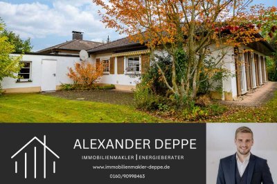 Ideal fürs Alter: Bungalow in Holzhausen!