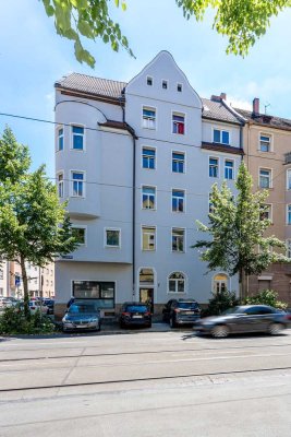 "Wohnen mit Charakter: 4 Zimmer auf 110 m² mitten in Nürnbergs kreativem Hotspot"