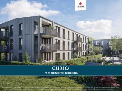 CUBIO | 1,5-Zi. mit Balkon | EH40 | 5 % degressive AfA | München-Aubing