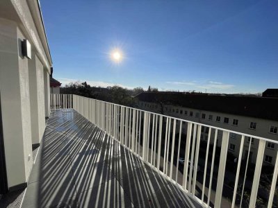 Lichtdurchflutete 2-Zimmer Neubauwohnung mit Balkon, EBK und Tiefgarage
