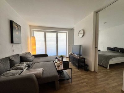 Modernes KUBOX-Apartment mit großem Balkon und Einbauküche in Donnerschwee