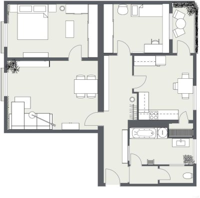 Geräumige Wohnung in Nähe des Hauptbahnhof mit PREISREDUKTION!