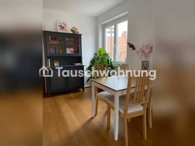 Tauschwohnung: 3 Zimmer gesucht, WBS vorhanden, 2 Zimmer Altbau im Angebot