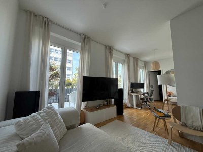 BEFRISTETER MIETVERTRAG 6 Monate - Modernes Penthouse mit 20m² Terrasse am Gleisdreieckpark