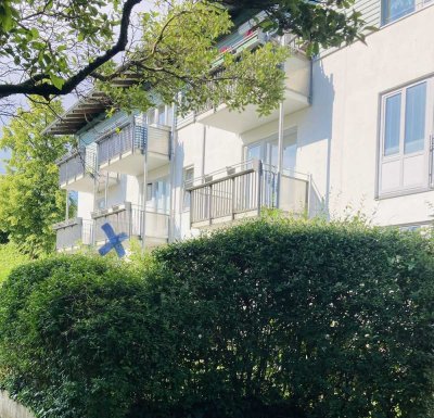 Prien am Chiemsee, 1-Zimmer Wohnung mit S/W Balkon, mit Tiefgaragenstellplatz