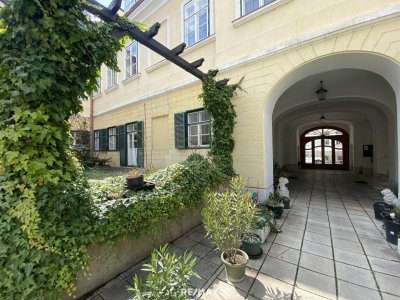 Baden Zentrum: 2 Zimmer - Gartenwohnung im Metternich-Hof!