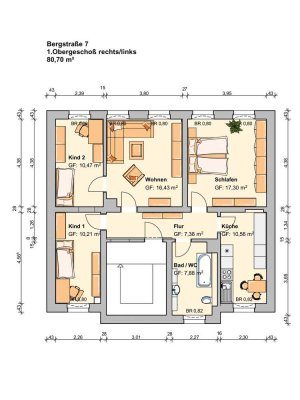 Familienwohnung in Leubnitz