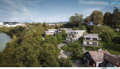 Bauvorhaben - Attersee - Schörfling/Flößersteig - 9 exklusive Wohneinheiten mit teilweisem Seeblick "provisionsfrei"