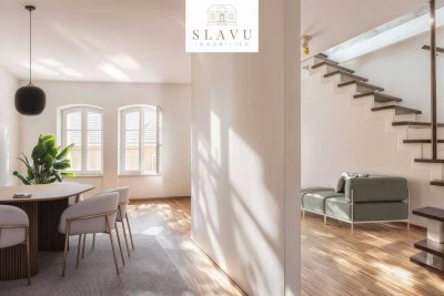 3 Ebenen - 2 Wohnungen | Stilvolle Maisonettewohnung im Herzen der Mannheimer Quadrate