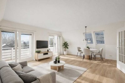 Ruhiger Rückzugsort mit Balkon und Garten !