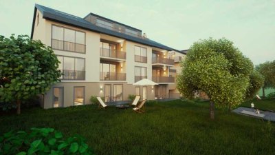 ++schöne 1,5 Zimmerwohnung in Neubau-Standard in der Weinblick Residenz mit Garten ++