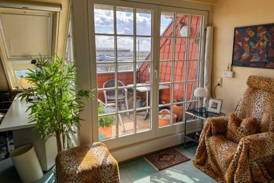 Kapitalanlage mit historischem Charme: 2 Zimmer Maisonett mit Tiefgarage und Balkon in Vegesack