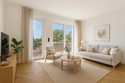 „Reihenhaus-Revolution – Dein modernes Zuhause mit viel Platz und Blick ins Grüne