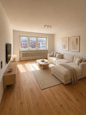 Stilvoll renovierte 3 Zimmer Wohnung in zentraler Lage von Kiel