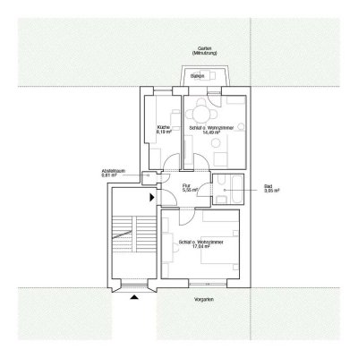 Helle 2-Zimmer Wohnung in Köln-Mülheim
