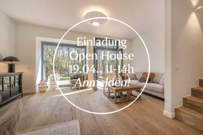 OPEN HOUSE AM 19.04.* Im Einklang mit der Natur