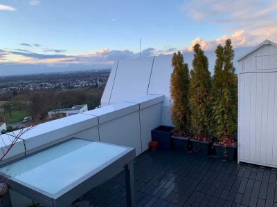 Moderne 2-Zimmer-Wohnung im Penthouse-Stil