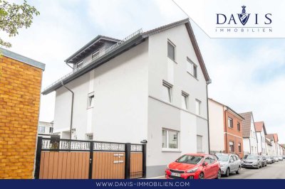 Investitionsmöglichkeit gesucht? Attraktives 5-Familienhaus mit Doppelgarage und Garten in Viernheim